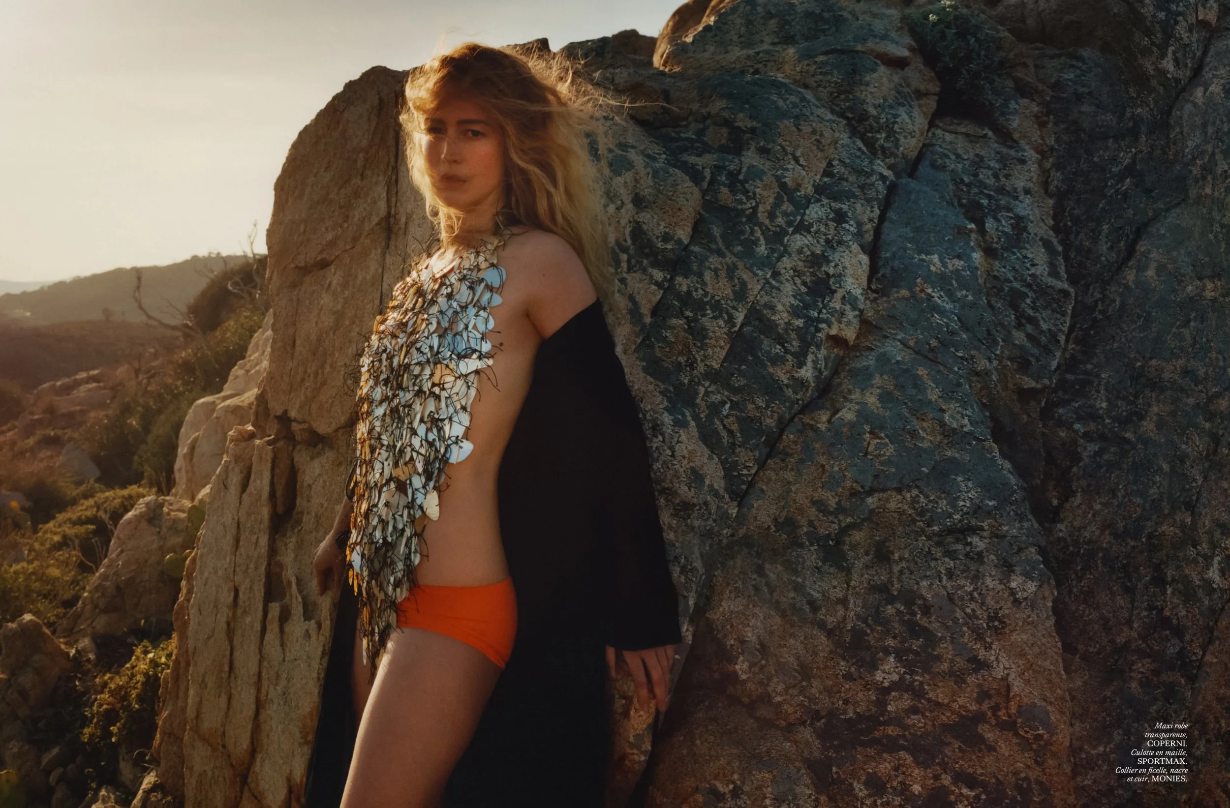 Raquel Zimmermann Is Lensed by Theo De Gueltzl Vogue France June